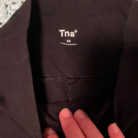 TNA Women's Black Flare Pants - Picture 3 of 6